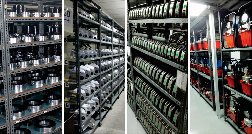 Largest rental fleet of tools in India